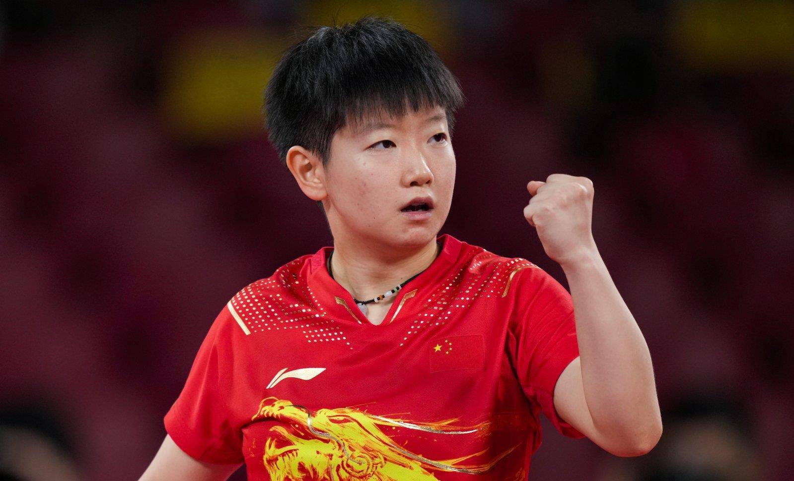 而国乒派出 而国乒派出